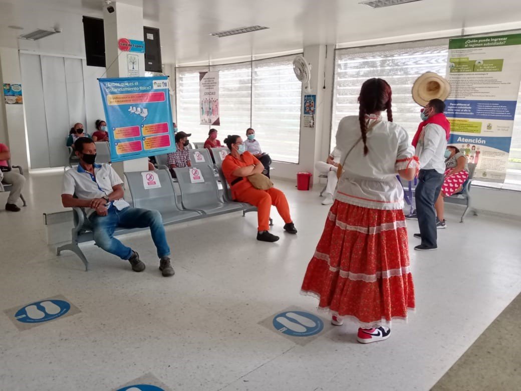 Puesta en escena recordó medidas de autocuidado al talento humano