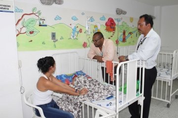 Funcionarios de MinSalud visitaron centros de salud de la ESE Carmen Emilia Ospina