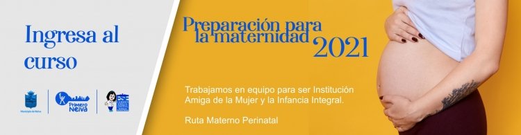 Curso preparación para la maternidad 2021