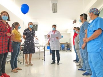 Reconocimiento a personal de la ESE de Neiva por incansable labor en medio de la pandemia