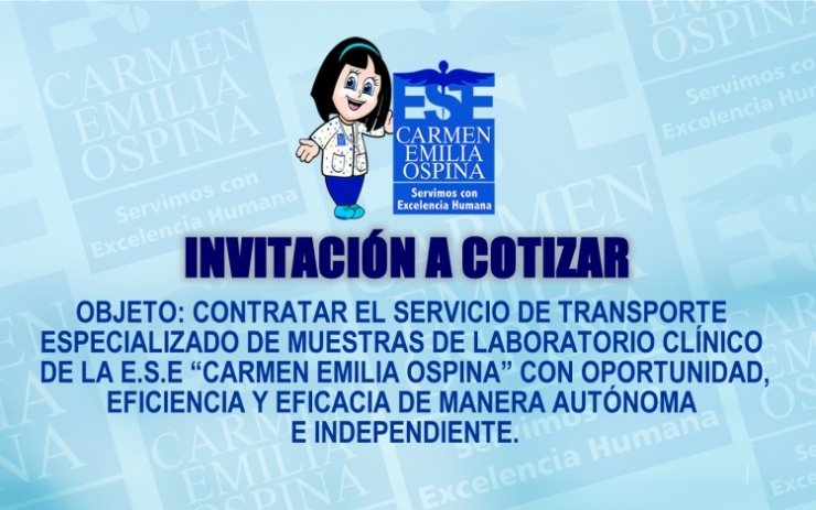 Invitación a cotizar