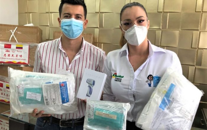 Alcald&iacute;a Gestion&oacute; Elementos de Protecci&oacute;n Personal desde China, para M&eacute;dicos y Personal Asistencial de Neiva