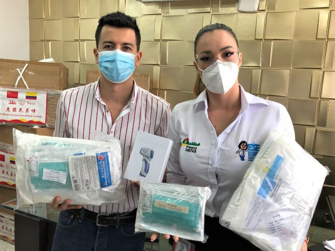 Alcaldía Gestionó Elementos de Protección Personal desde China, para Médicos y Personal Asistencial de Neiva