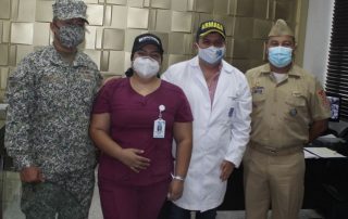 Armada Nacional Rindió Homenaje a Personal Médico de la ESE Carmen Emilia Ospina