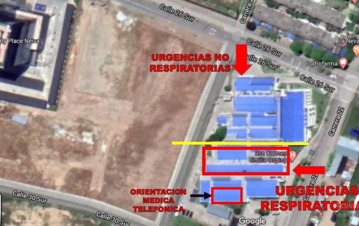 En La E.S.E Carmen Emilia Ospina Neiva se Ampl&iacute;an &Aacute;reas de Expansi&oacute;n para Atenci&oacute;n a Pacientes Sintom&aacute;ticos Respiratorios
