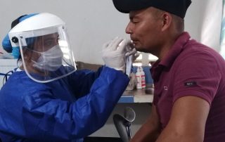 Toma de Pruebas Masivas de COVID-19, Realizó la ESE Carmen Emilia Ospina en Aipecito