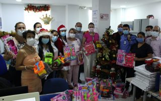 Campaña de Donación de Regalos fue un Éxito