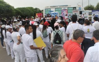La ESE Carmen Emilia Ospina Estuvo Presente en la Gran Movilización "Primero Neiva Sin Dengue"