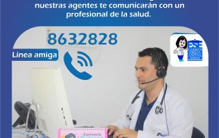 Orientación Médica Telefónica a Través de la Línea Amiga de la ESE Carmen Emilia Ospina