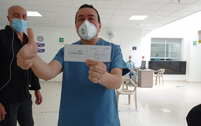 Exitoso Inicio de la Vacunaci&oacute;n Contra el Covid-19 en Neiva