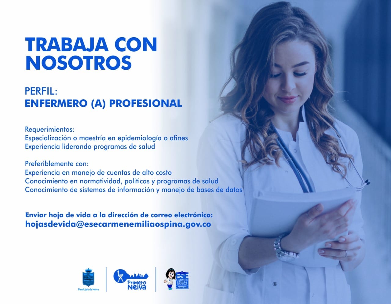 Convocatorias Laborales - Enfermero (a) Profesional