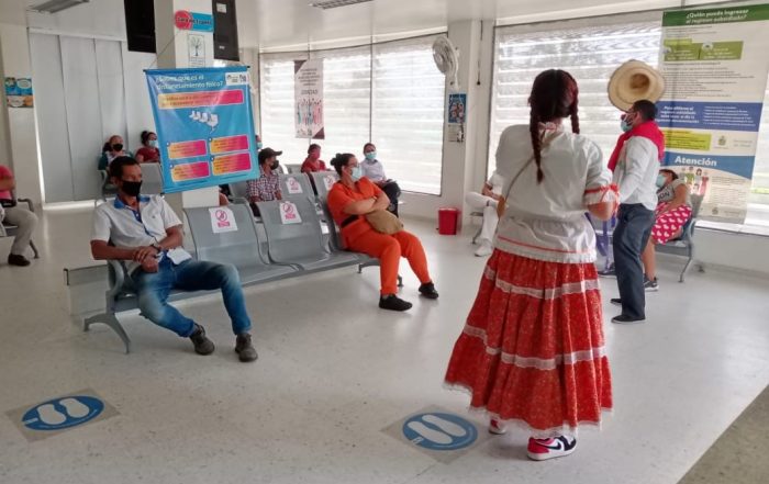 Puesta en Escena Record&oacute; Medidas de Autocuidado al Talento Humano