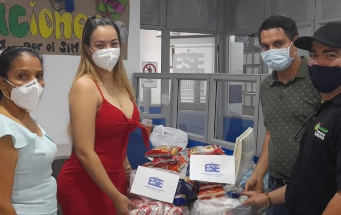 ESE Carmen Emilia Ospina Don&oacute; Alimentos a Casa de Apoyo al Habitante de Calle