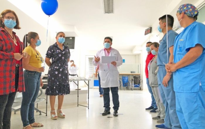 Reconocimiento a Personal de la ESE se Neiva por Incansable Labor en Medio de la Pandemia