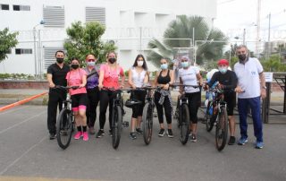 Funcionarios Participaron en la Actividad "Muévete Diferente, Utiliza la Bici"