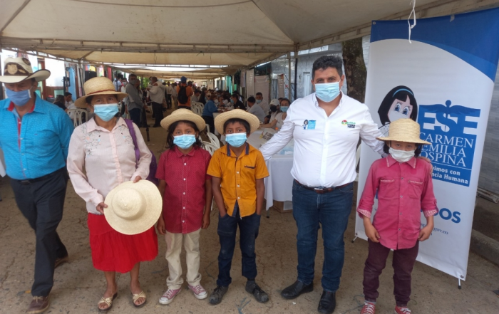 Habitantes de San Luis, Aipecito y Chapinero Recibieron los Servicios de la ESE Carmen Emilia Ospina