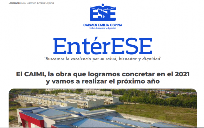 Peri&oacute;dico Institucional Ent&eacute;rESE