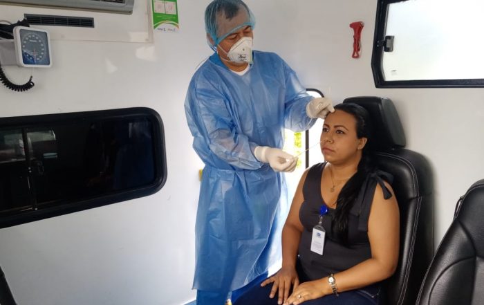 320 Pruebas de pcr Realizadas en Jornada de Tamizaje con Funcionarios de la ESE