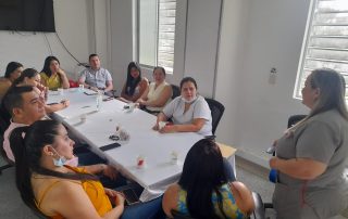 Personal de la Institución reconocido por su disposición