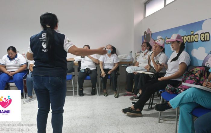La ESE Carmen Emilia Ospina lidera jornadas de capacitaci&oacute;n comunitario e institucionales para fortalecer la estrategia IAMII.