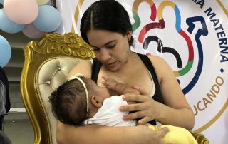 En la ESE Carmen Emilia Ospina se promueve la leche materna como alimento exclusivo para el lactante hasta los 6 meses de edad, y complementario, hasta los 2 años de edad.