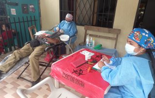 Gracias a la alianza con los líderes comunales la ESE ´Carmen Emilia Ospina’ ha logrado llegar con los servicios hasta la casa de los usaurios.