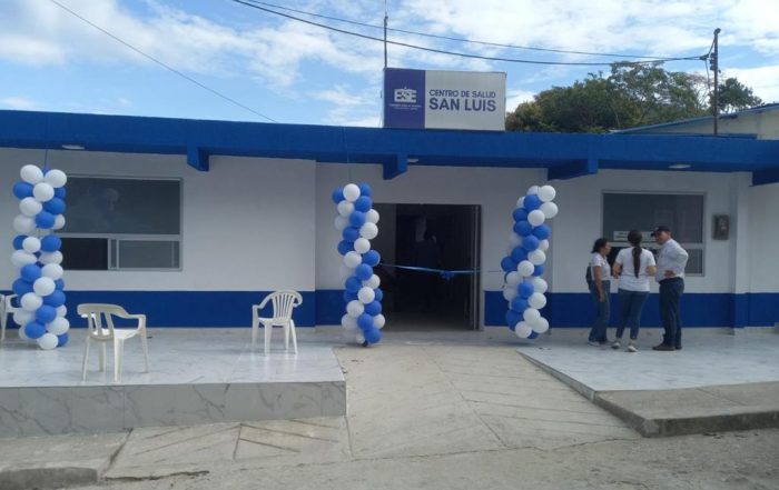 Remodelado centro de salud San Luis