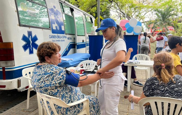 ESE Carmen Emilia Ospina llevando salud y bienestar al barrio Limonar
