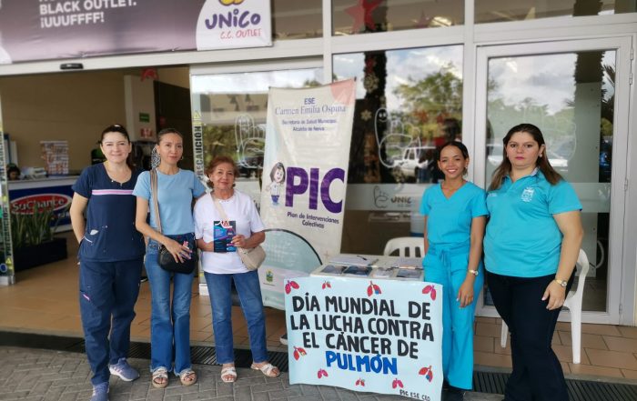 Jornada de prevenci&oacute;n del c&aacute;ncer de pulm&oacute;n llega a la Comuna 1 de Neiva