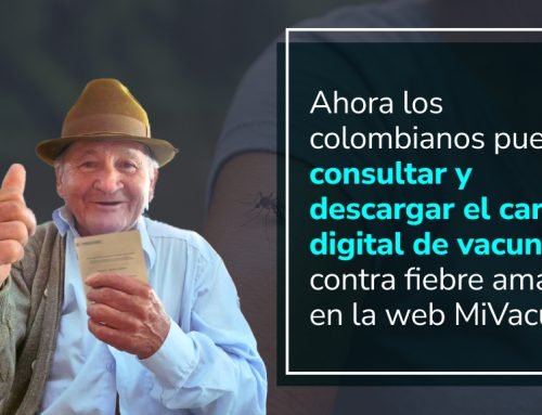 Ahora los colombianos pueden consultar y descargar el carné digital de vacunación contra fiebre amarilla en la web MiVacuna