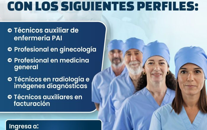 Vacantes disponibles