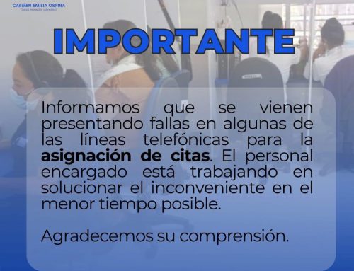 Información importante