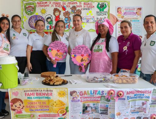 Neiva inicia la celebración de la Semana Mundial de la Lactancia Materna con feria gastronómica en el CAIMI