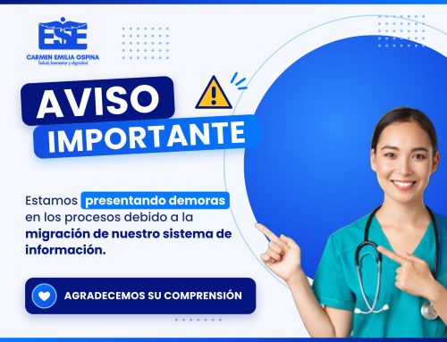 Estamos mejorando nuestros procesos con tecnología más moderna para beneficio de los usuarios